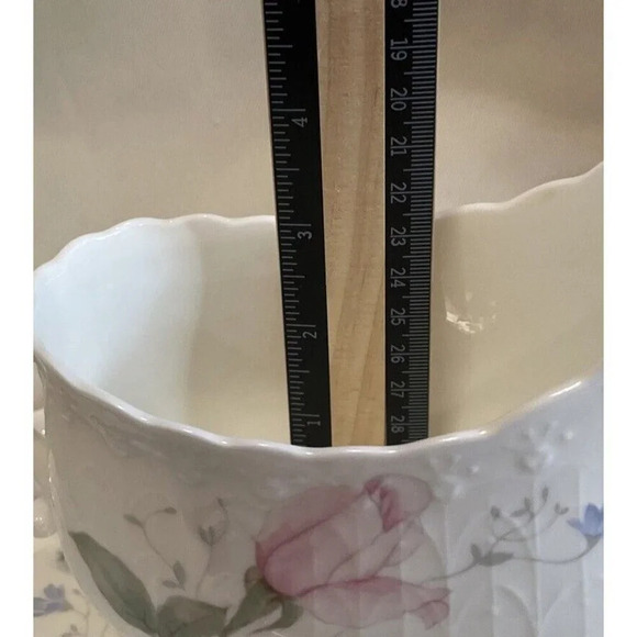 Mikasa Bone China April Rose Gravy Bowl Boat Underplate Set A7053 Floral VTG - Picture 6 of 7